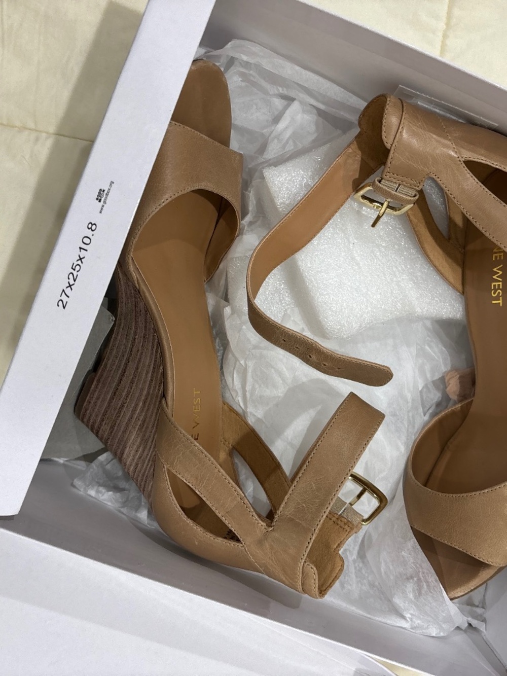 Nine West wedge sandals